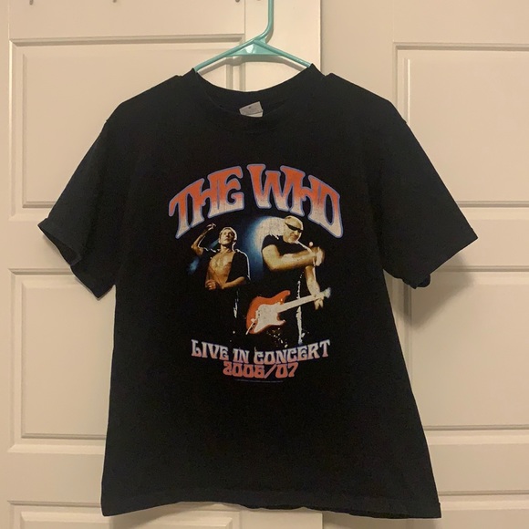 Vintage The Who Concert Tee - Picture 1 of 3
